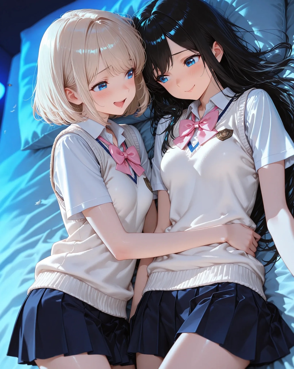 ちなつと黒髪ちゃん