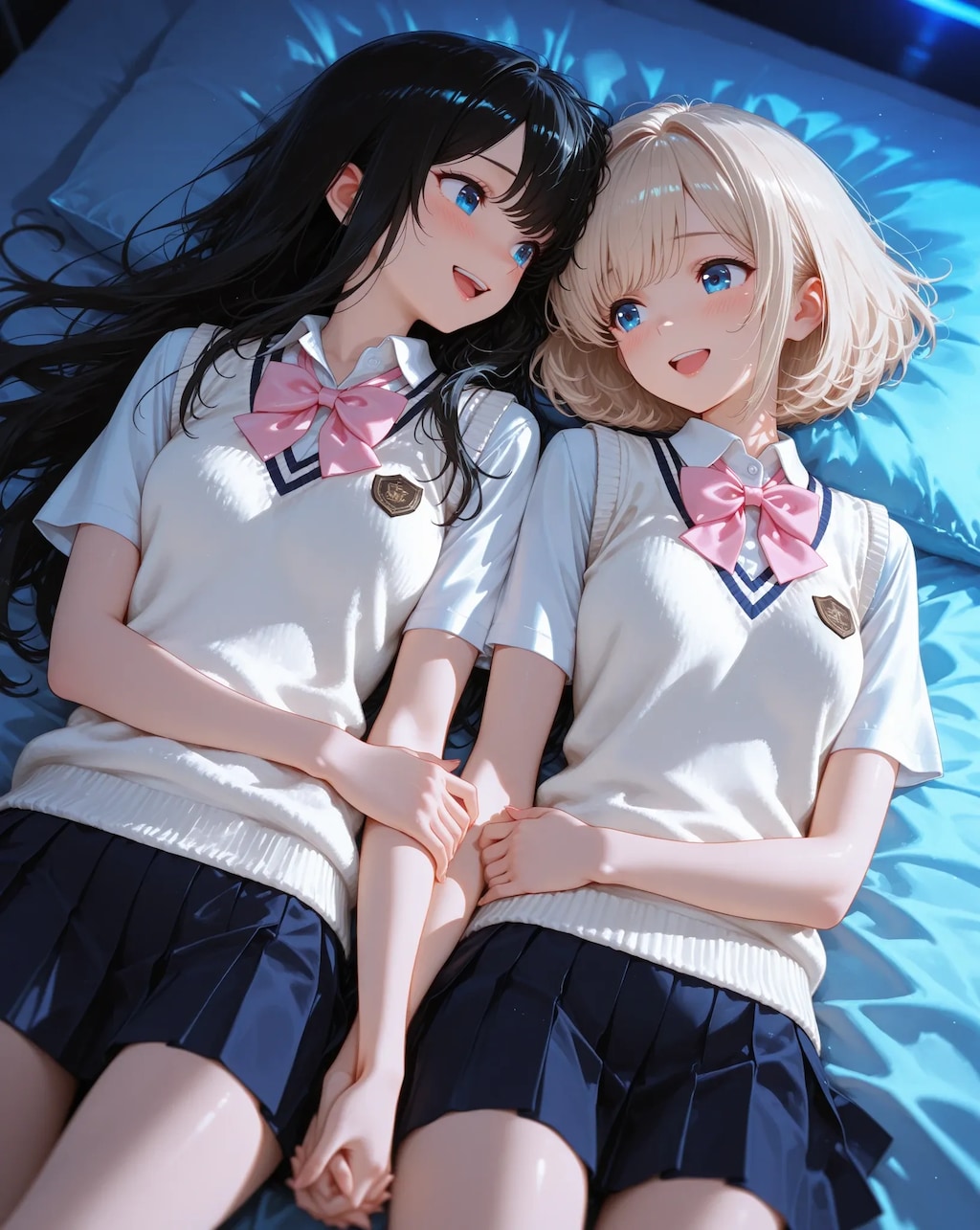 ちなつと黒髪ちゃん