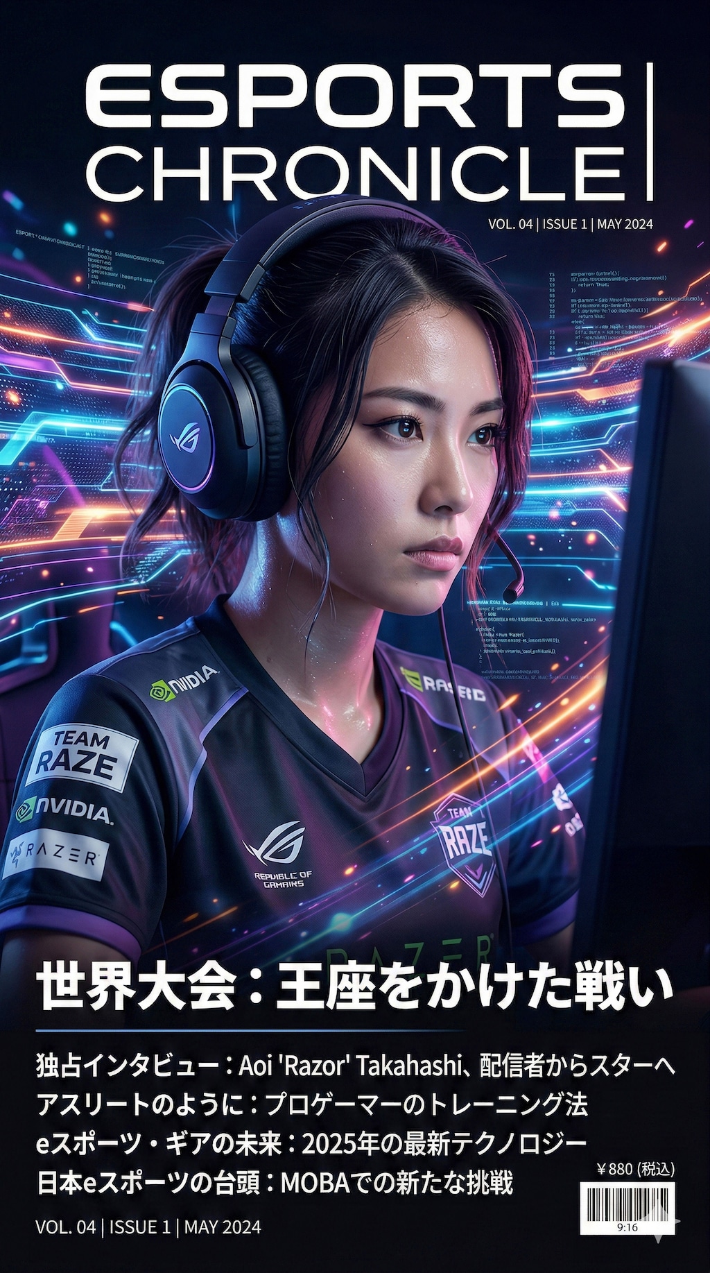 ESPORTS誌表紙