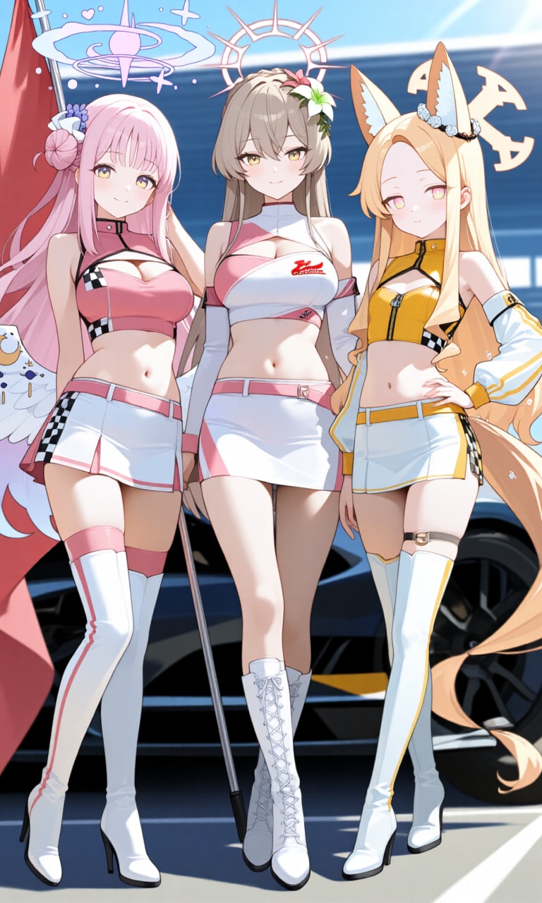 レースクイーンなティーパーティー