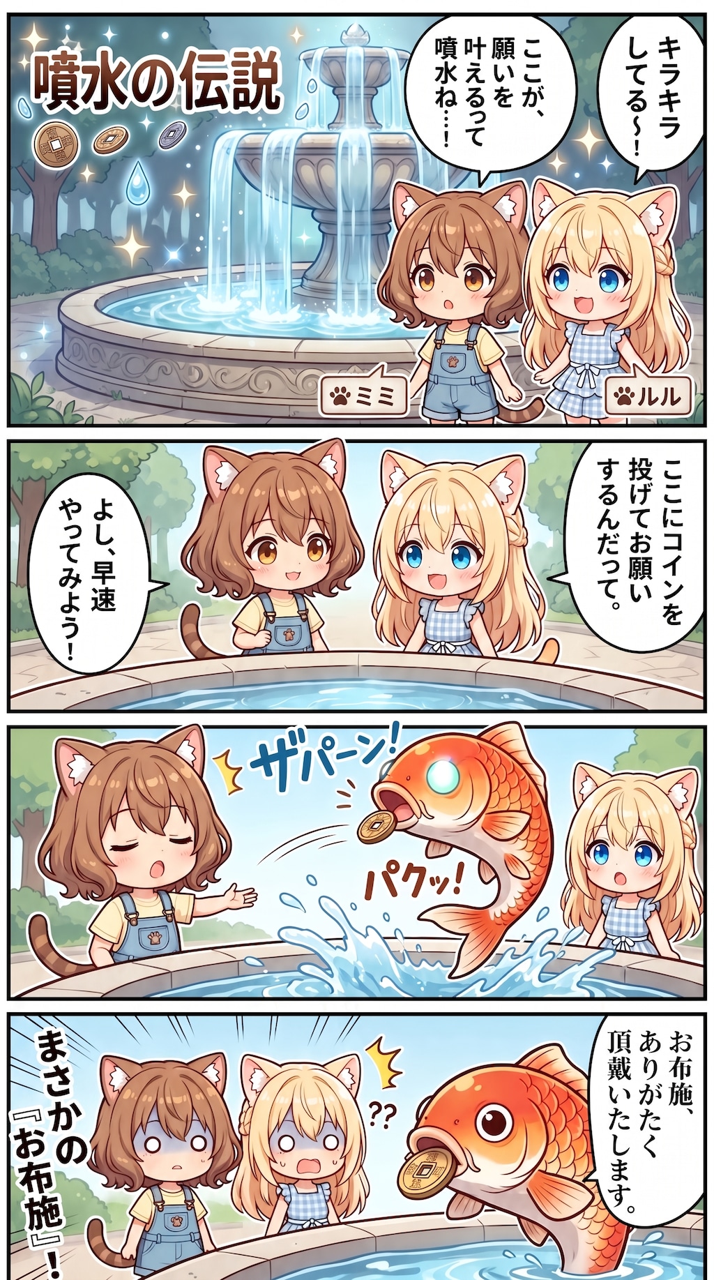 噴水の伝説