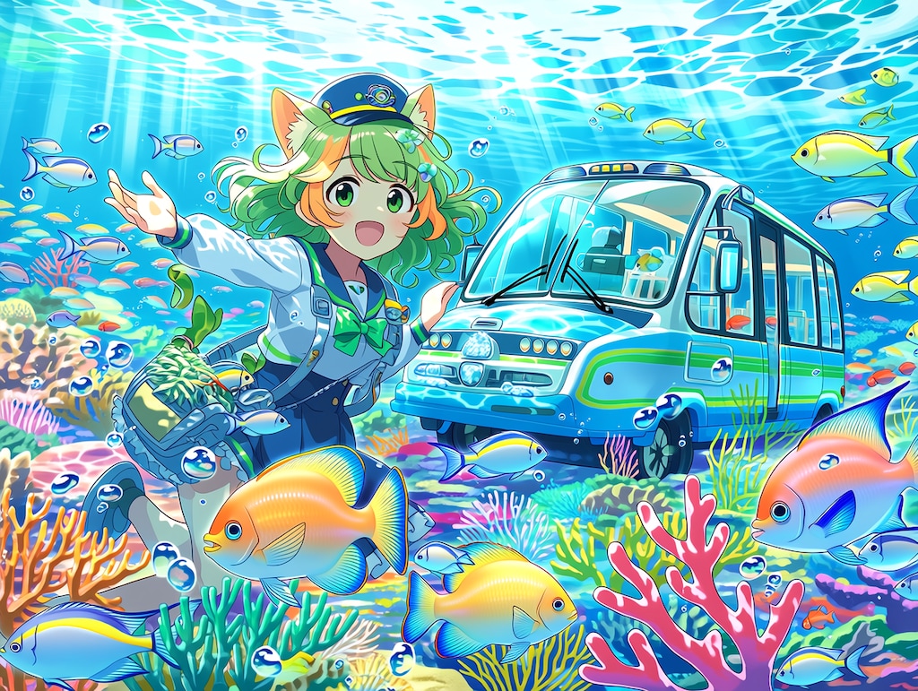 海底バスツアーへようこそ（１）翠鈴