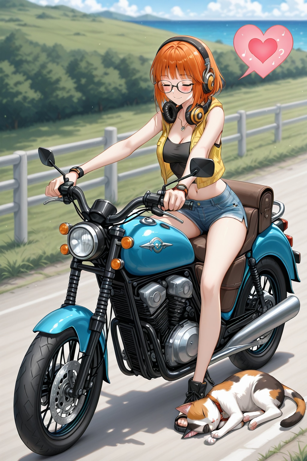 バイク好きな彼女