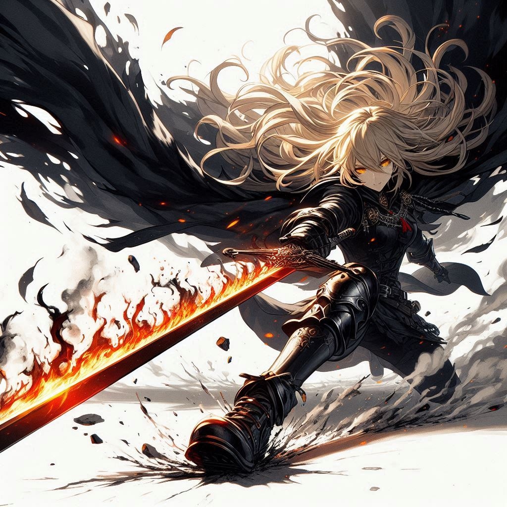 ブロンドの女騎士さん861