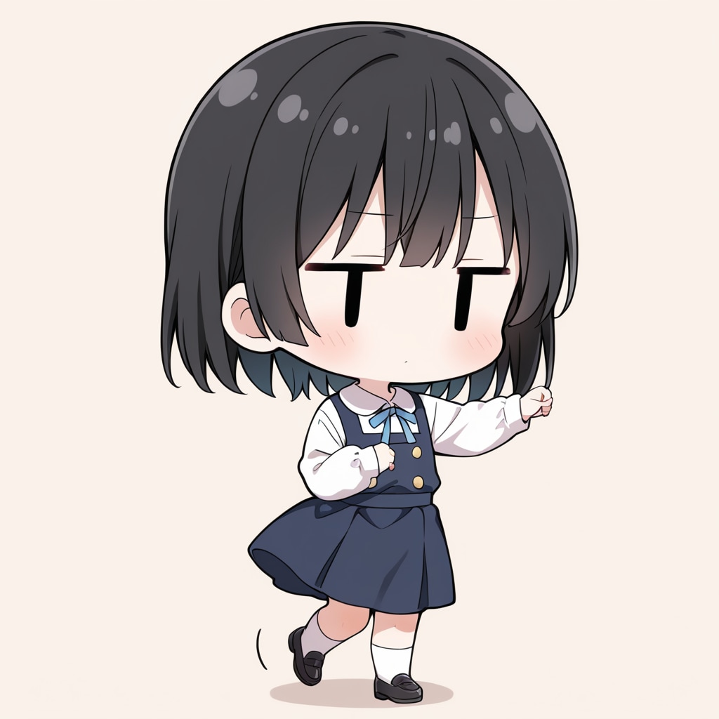 ちょっとお姉さんの服を着てみる