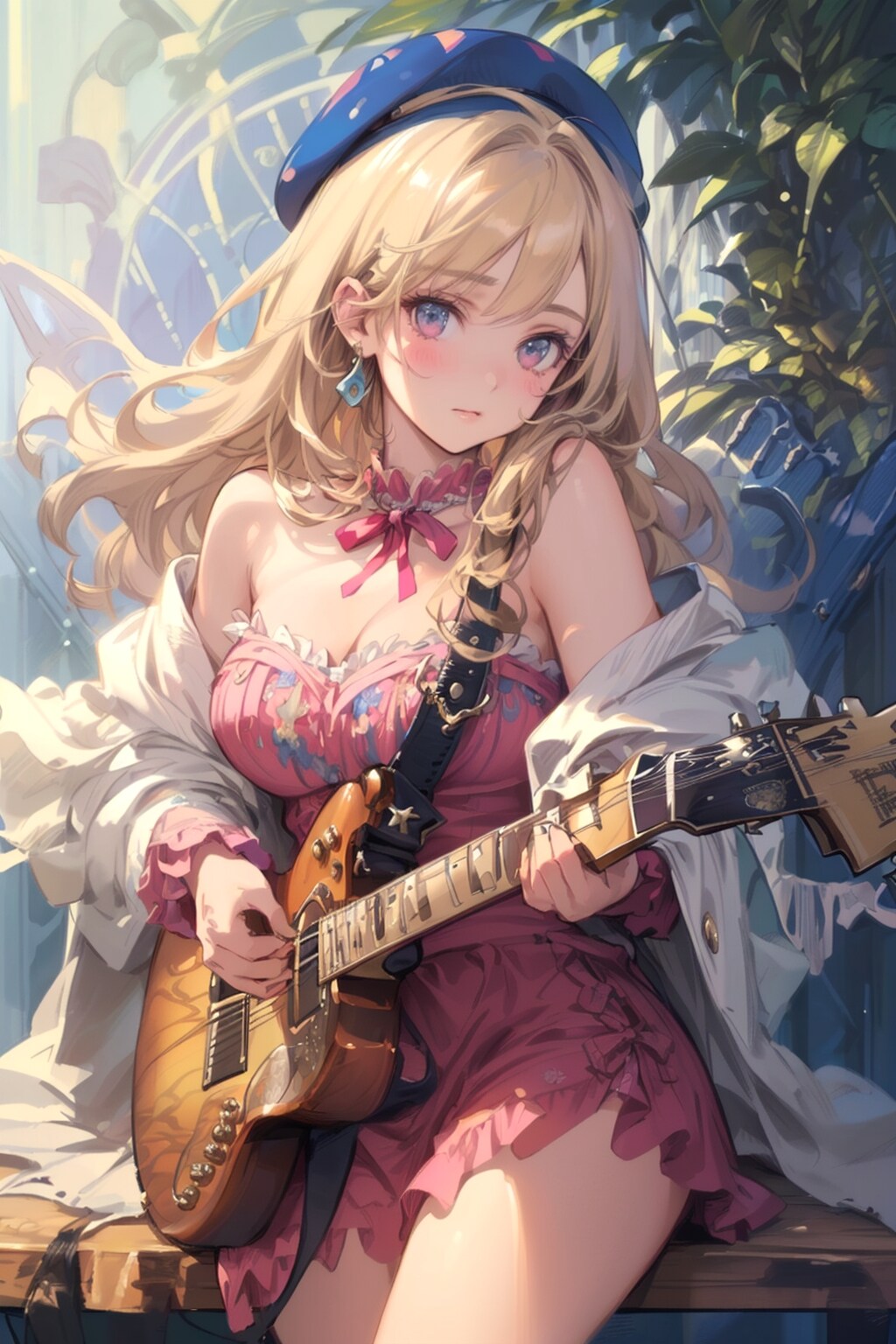 金髪 | の人気AIイラスト・グラビア