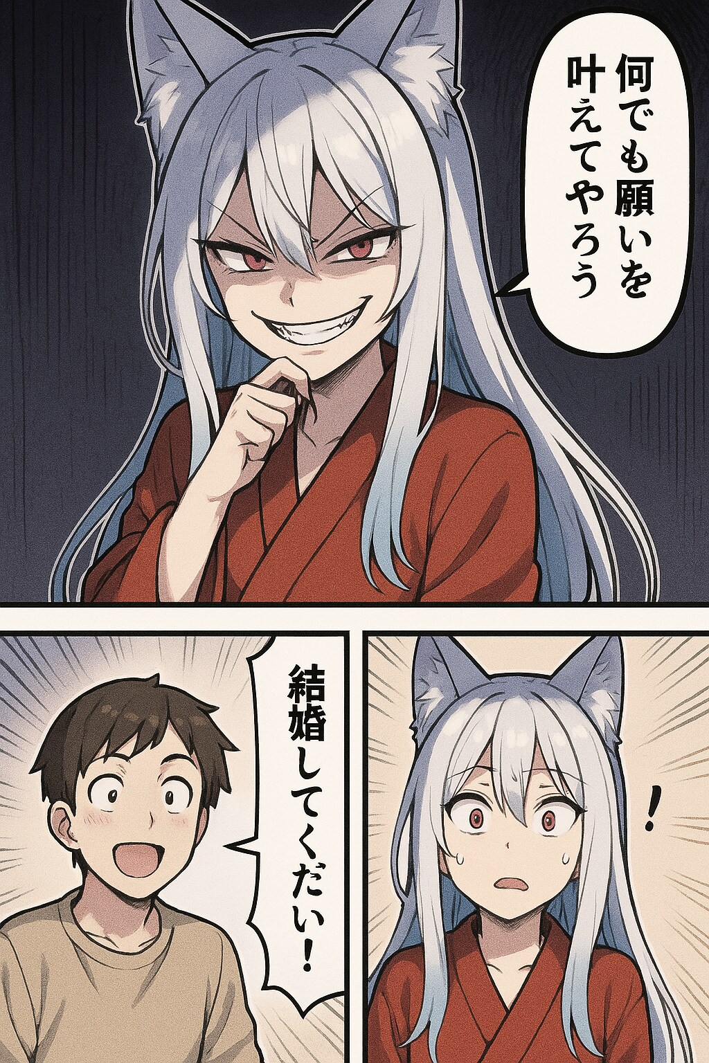 「何でも願いを叶えてやろう」