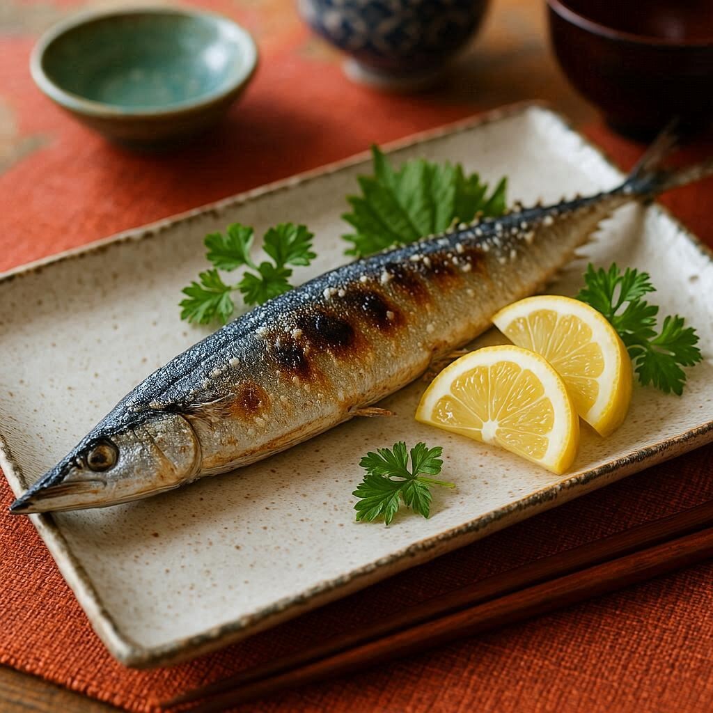 サンマの塩焼き