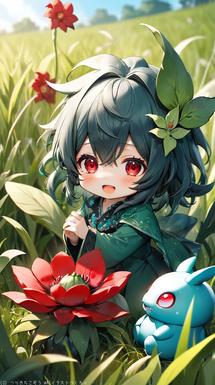 モンスターさん！妖精コスしてみたよ？かわいいでしょ？