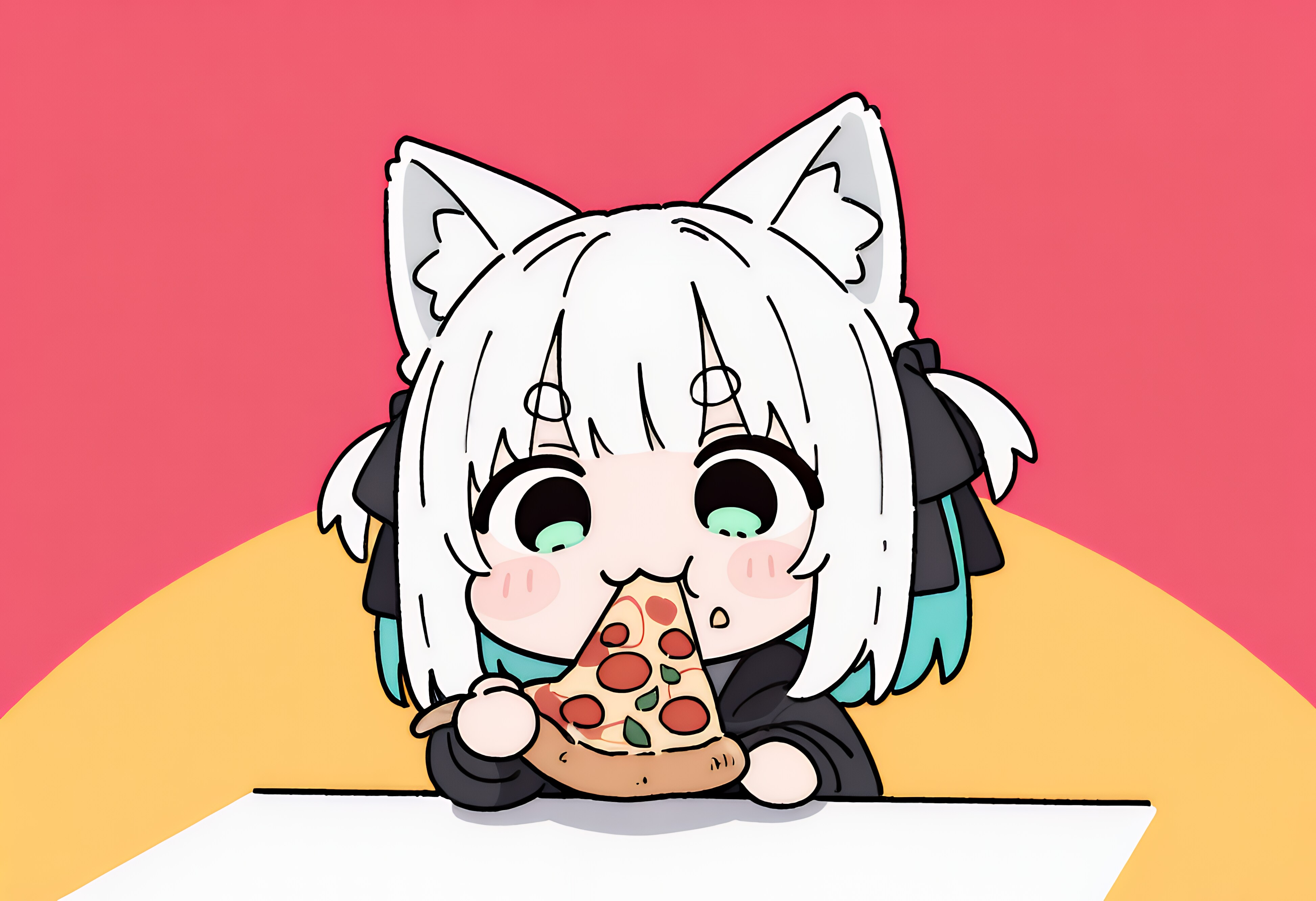 もぐもぐ