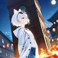徒然シズク『時計塔デート』【うちの子】 8枚目