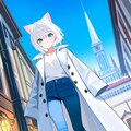 徒然シズク『時計塔デート』【うちの子】 2枚目