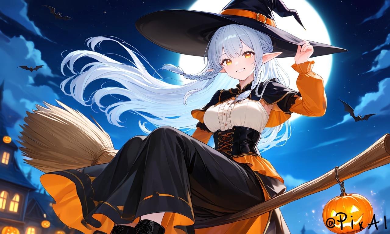 ハロウィンウィッチ・ベル | の人気AIイラスト・グラビア