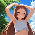 貧乳タンクトップ 2枚目