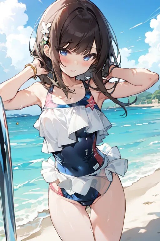 水着女子1/swimsuit girl1