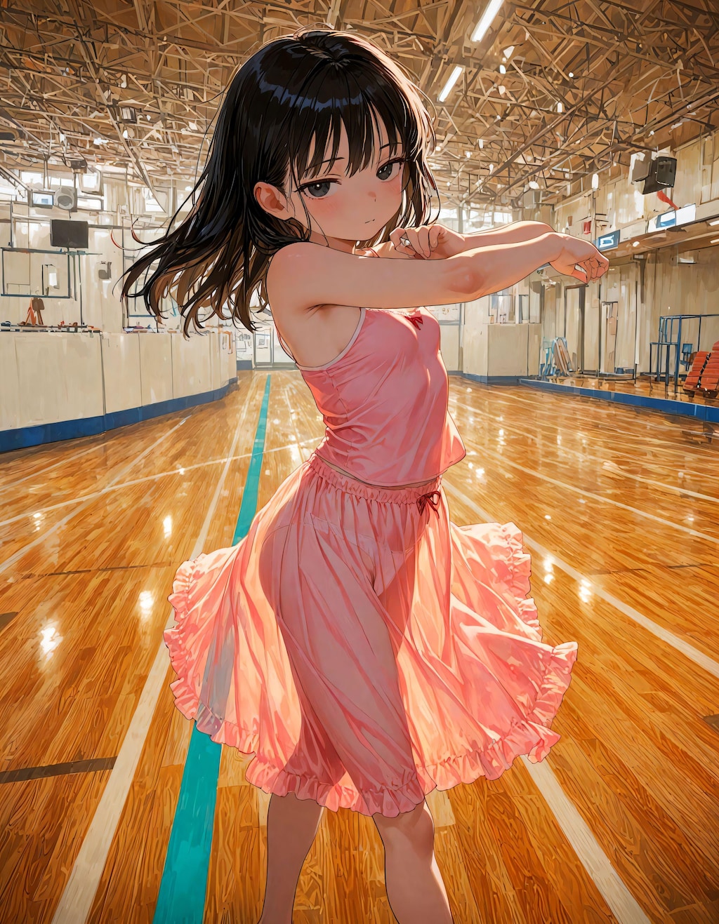 透けてる衣装とか