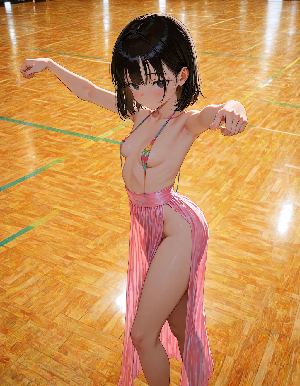 透けてる衣装とか