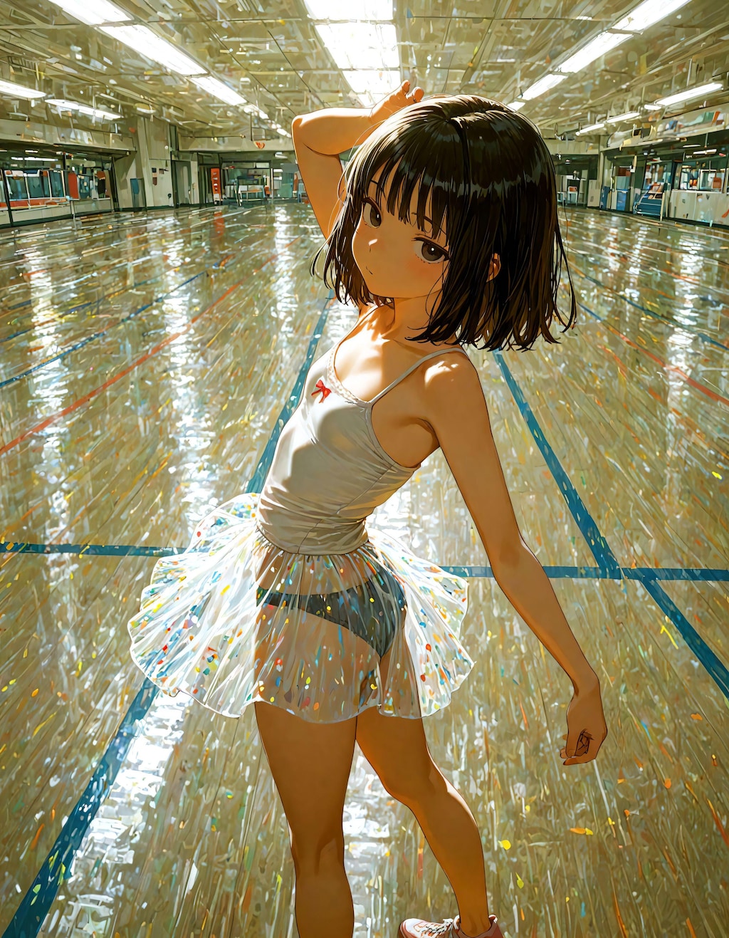 透けてる衣装とか