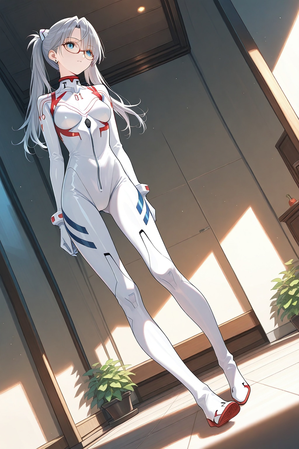 プラグスーツな彼女