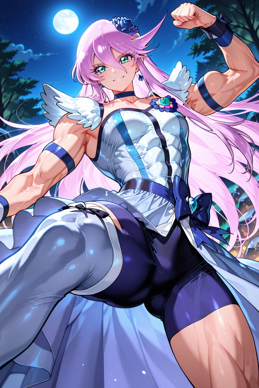 hyper muscular moonlight