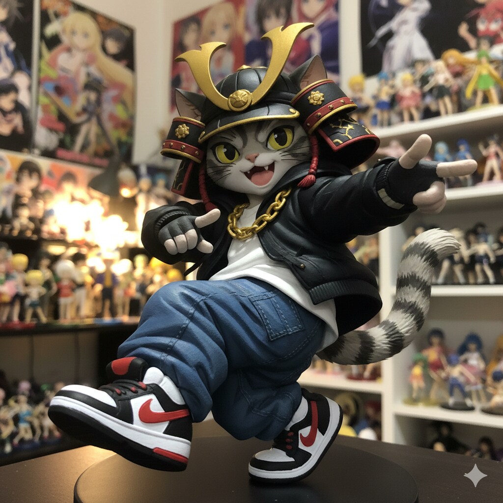 猫侍フィギュア