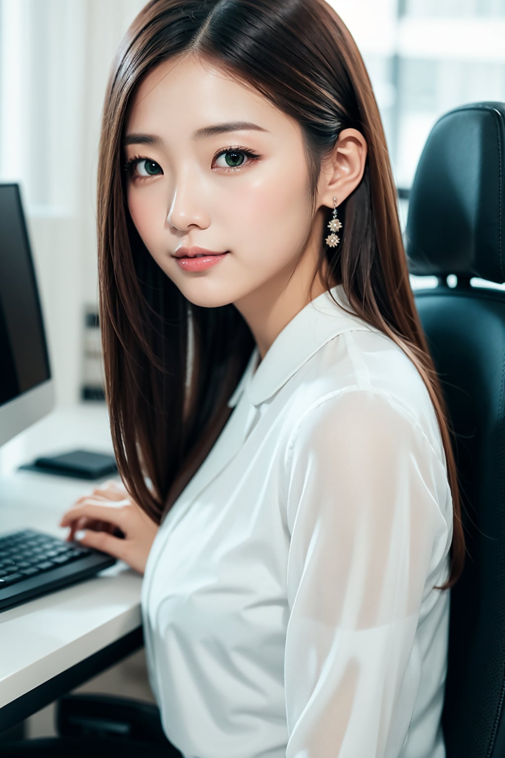 Office Lady 🖨️ 11 | の人気AIイラスト・グラビア