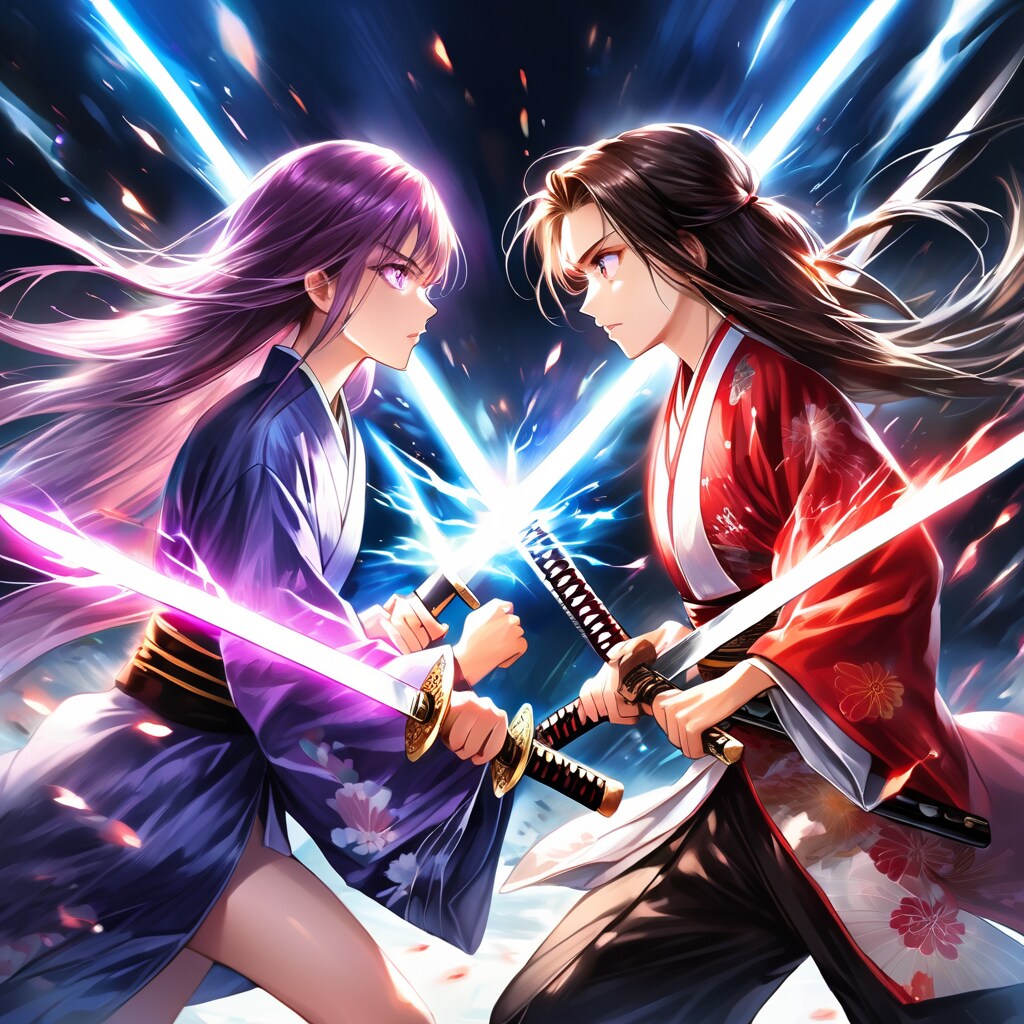 ツルヒメ＆トキヒメ(激突)