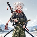 シロカミリタリーサムライガール 2枚目
