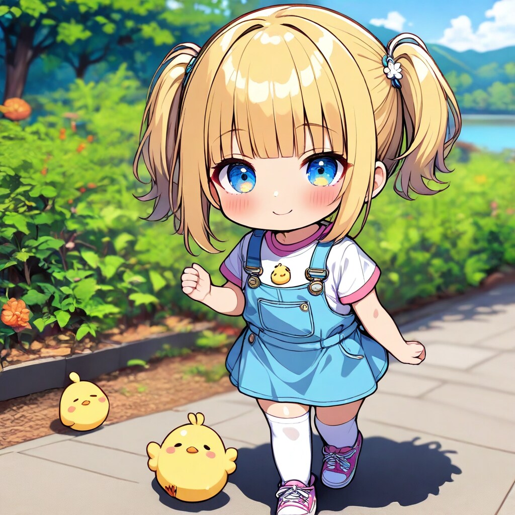 ひよことお散歩♪