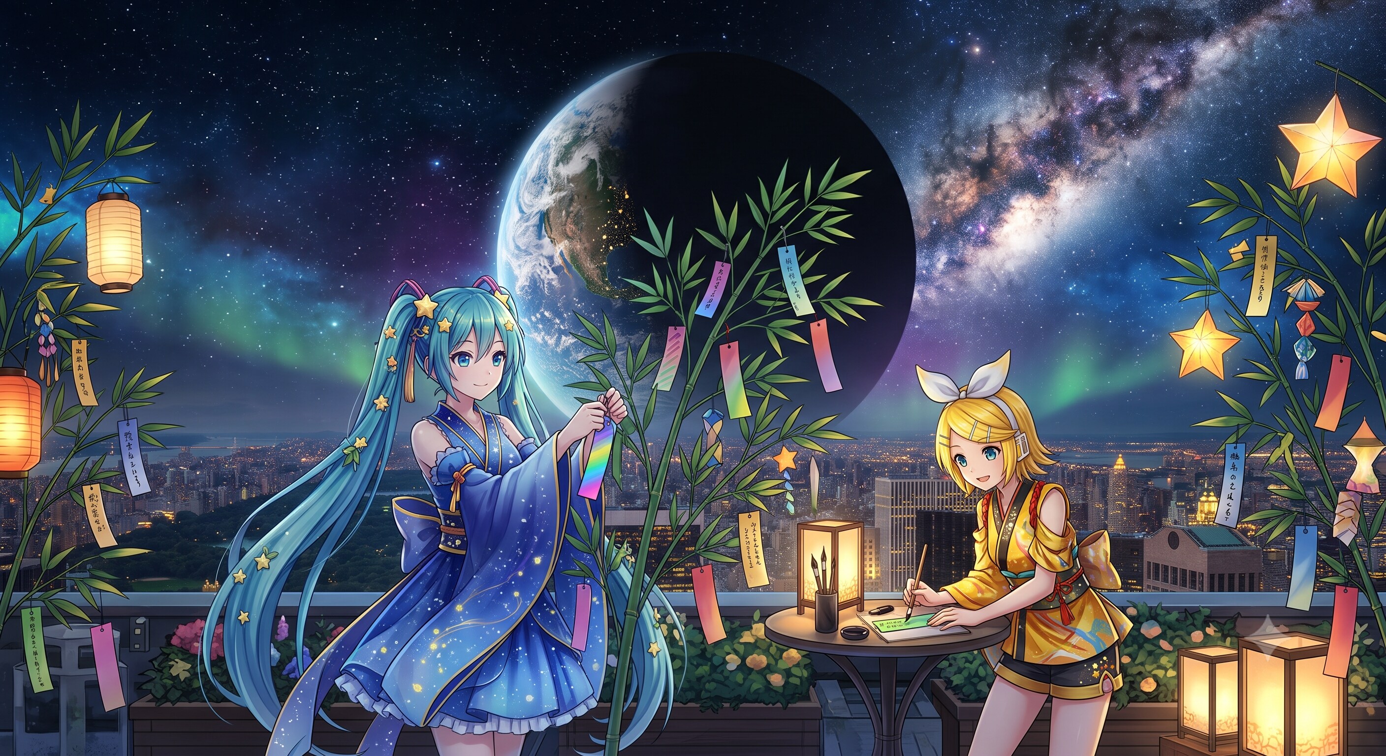パラレル・アースの連星祭り