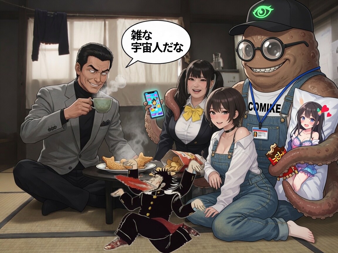 ビッグ対談　オタク星人　モロ☆