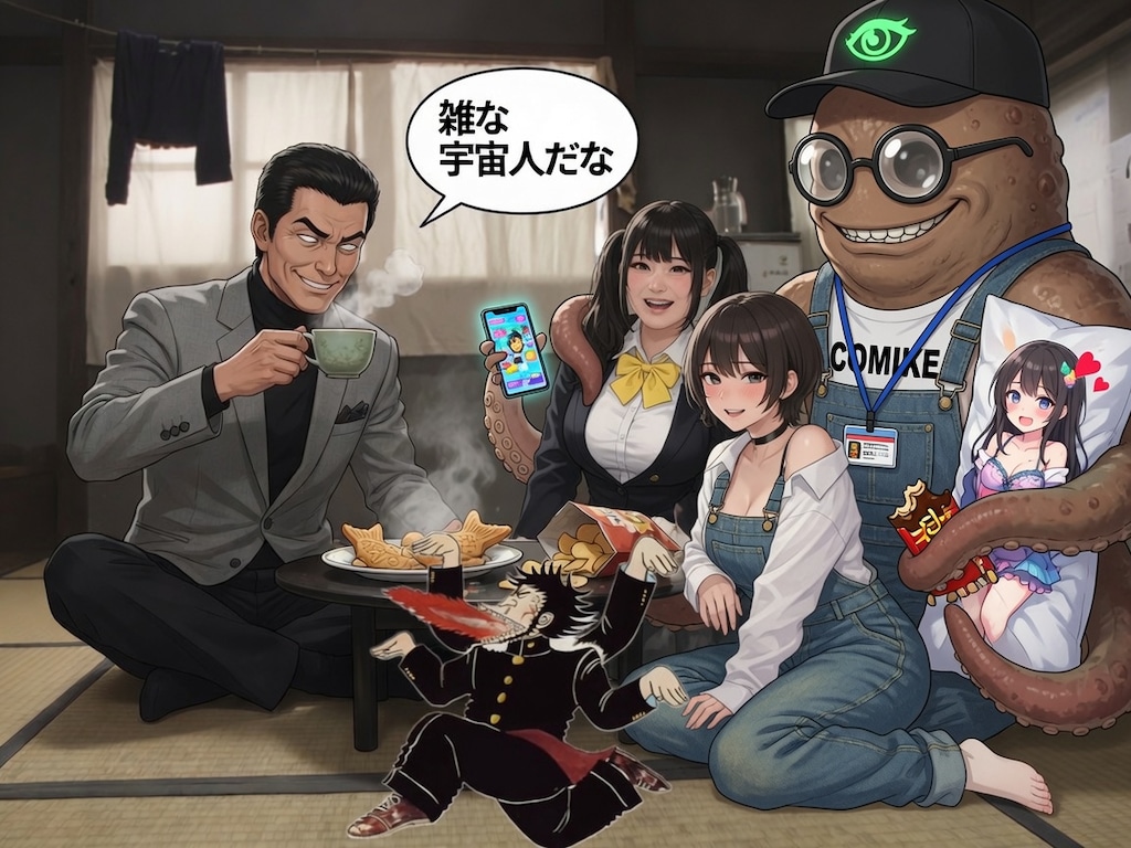 ビッグ対談　オタク星人　モロ☆