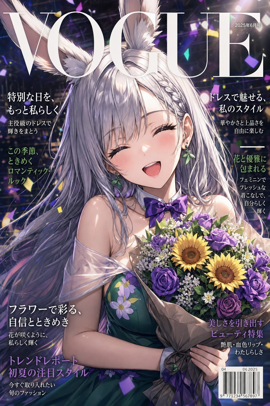 ファッション誌『VOGUE』表紙📕✨