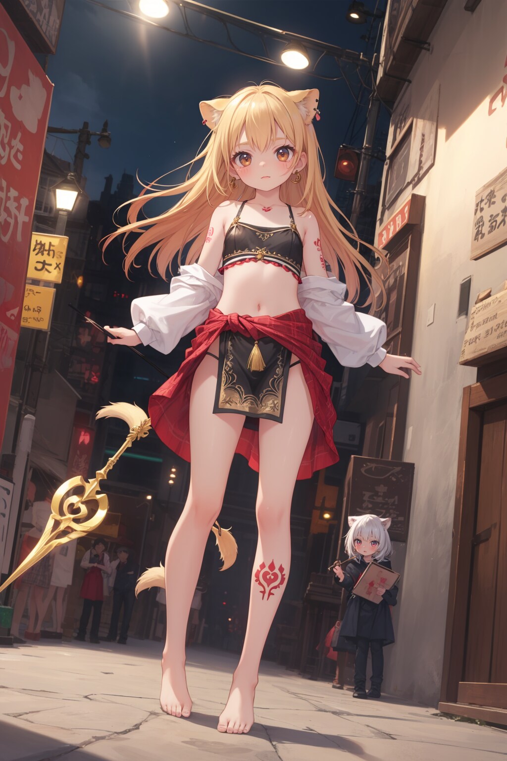 夜の散歩