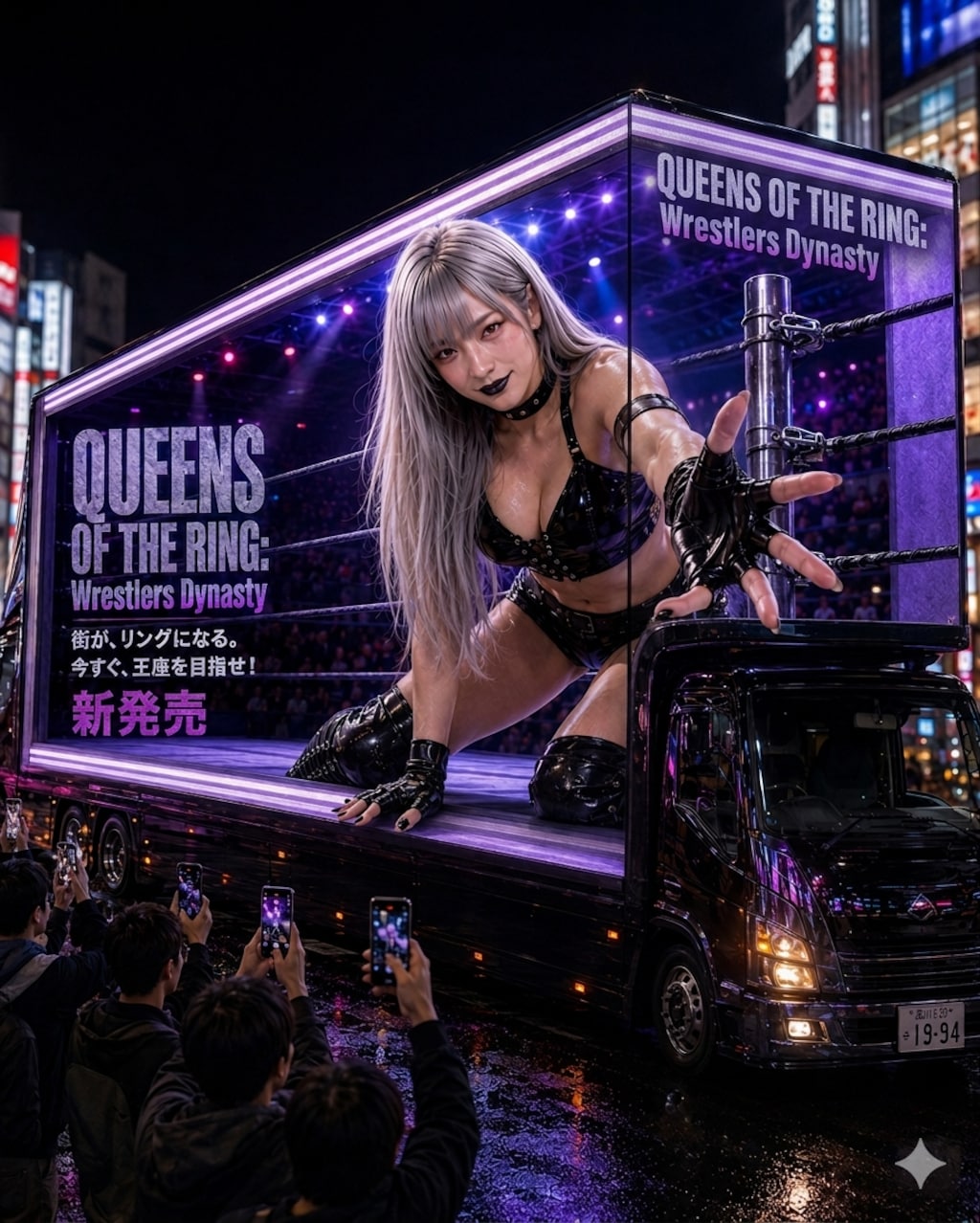 プロレスゲームのアドトラック