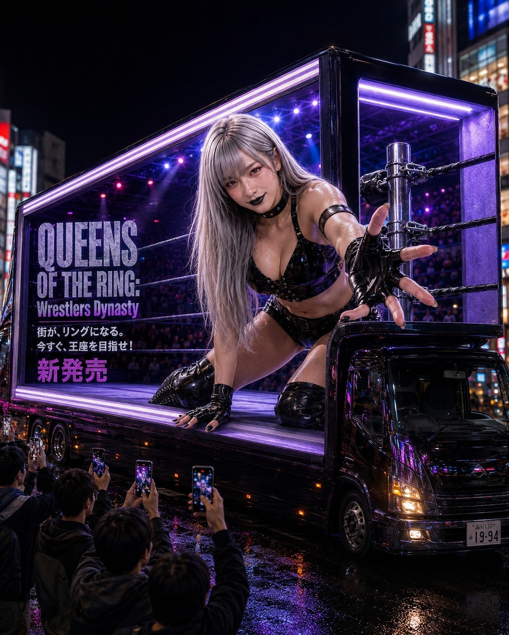 プロレスゲームのアドトラック