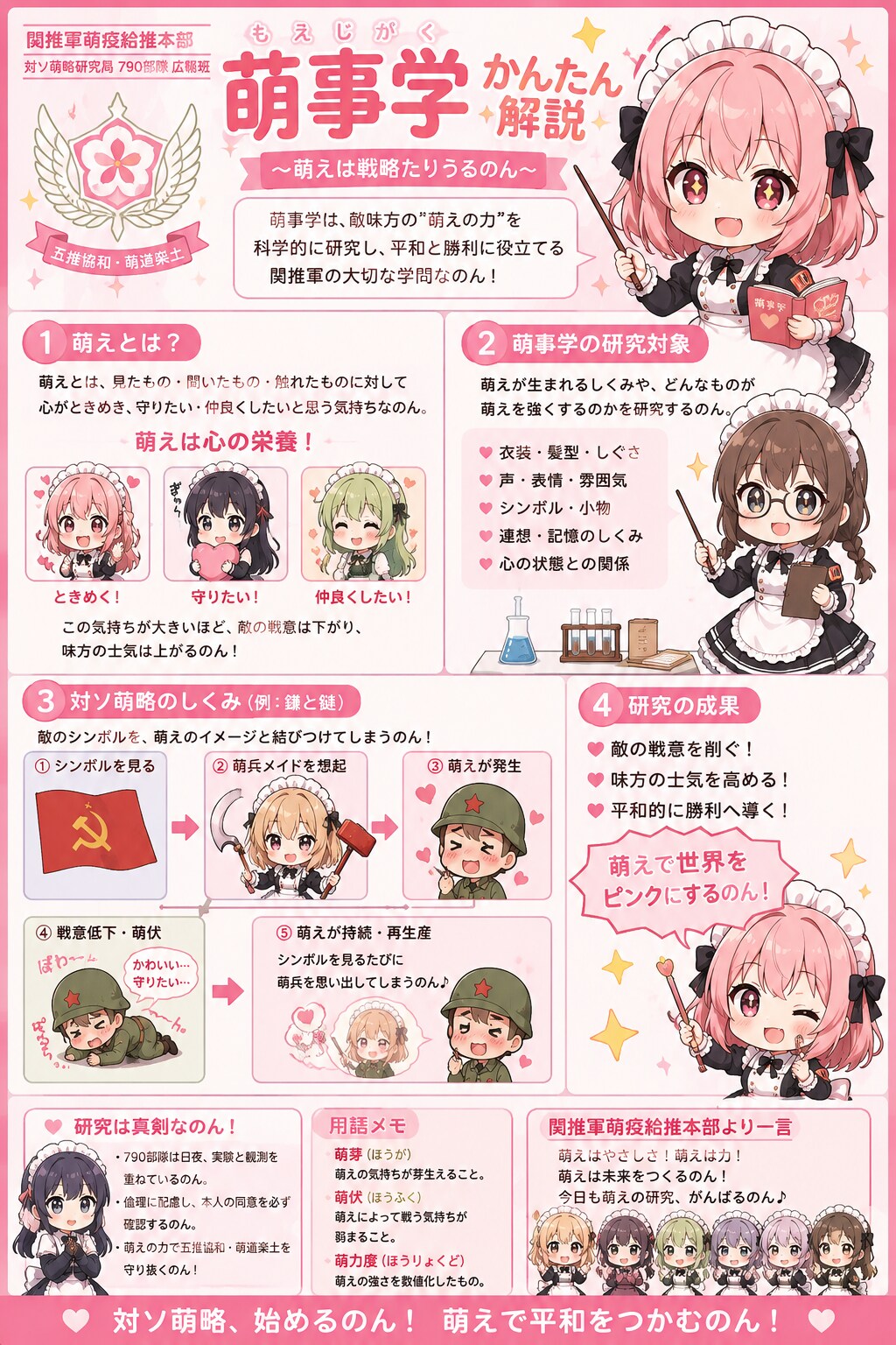 萌事学かんたん解説パンフレット | の人気AIイラスト・グラビア