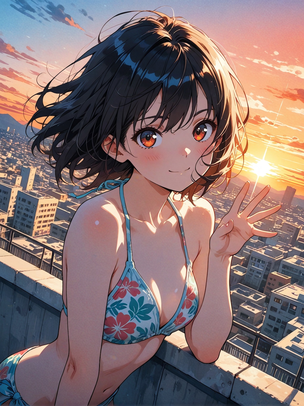 夕焼け