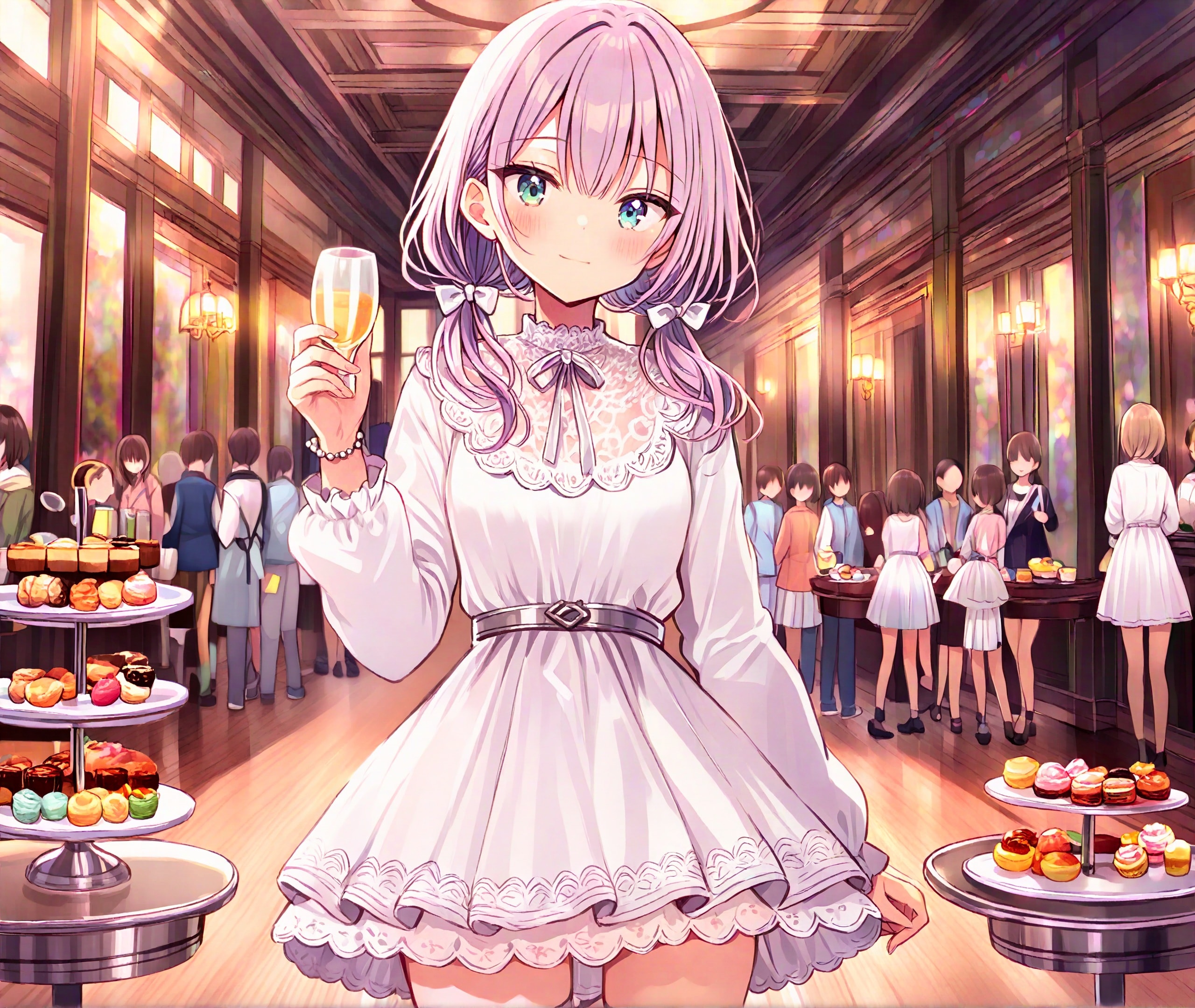 ちちぷい忘年会にて | の人気AIイラスト・グラビア