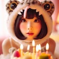 ウチノコちゃんお誕生祝い 3枚目