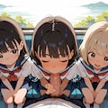 電車で勃起しちゃったのでJ〇におくちで鎮めてもらった 3枚目