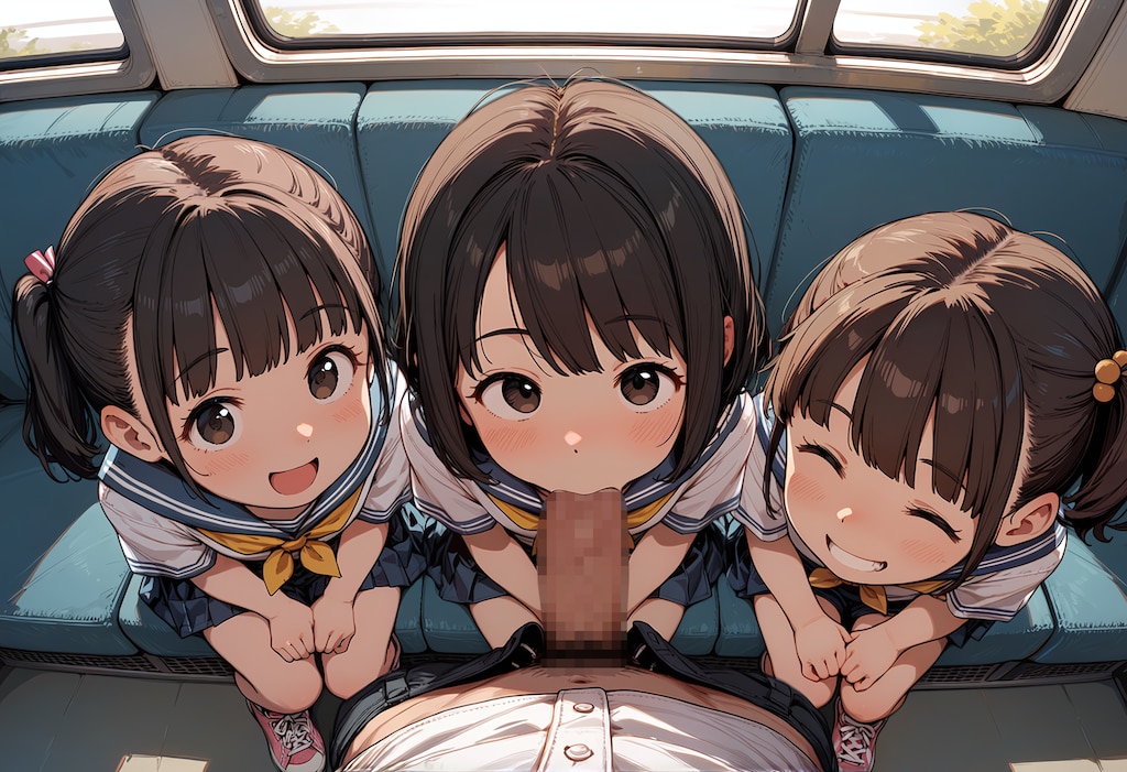 電車で勃起しちゃったのでJ〇におくちで鎮めてもらった