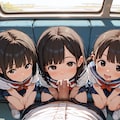 電車で勃起しちゃったのでJ〇におくちで鎮めてもらった 4枚目