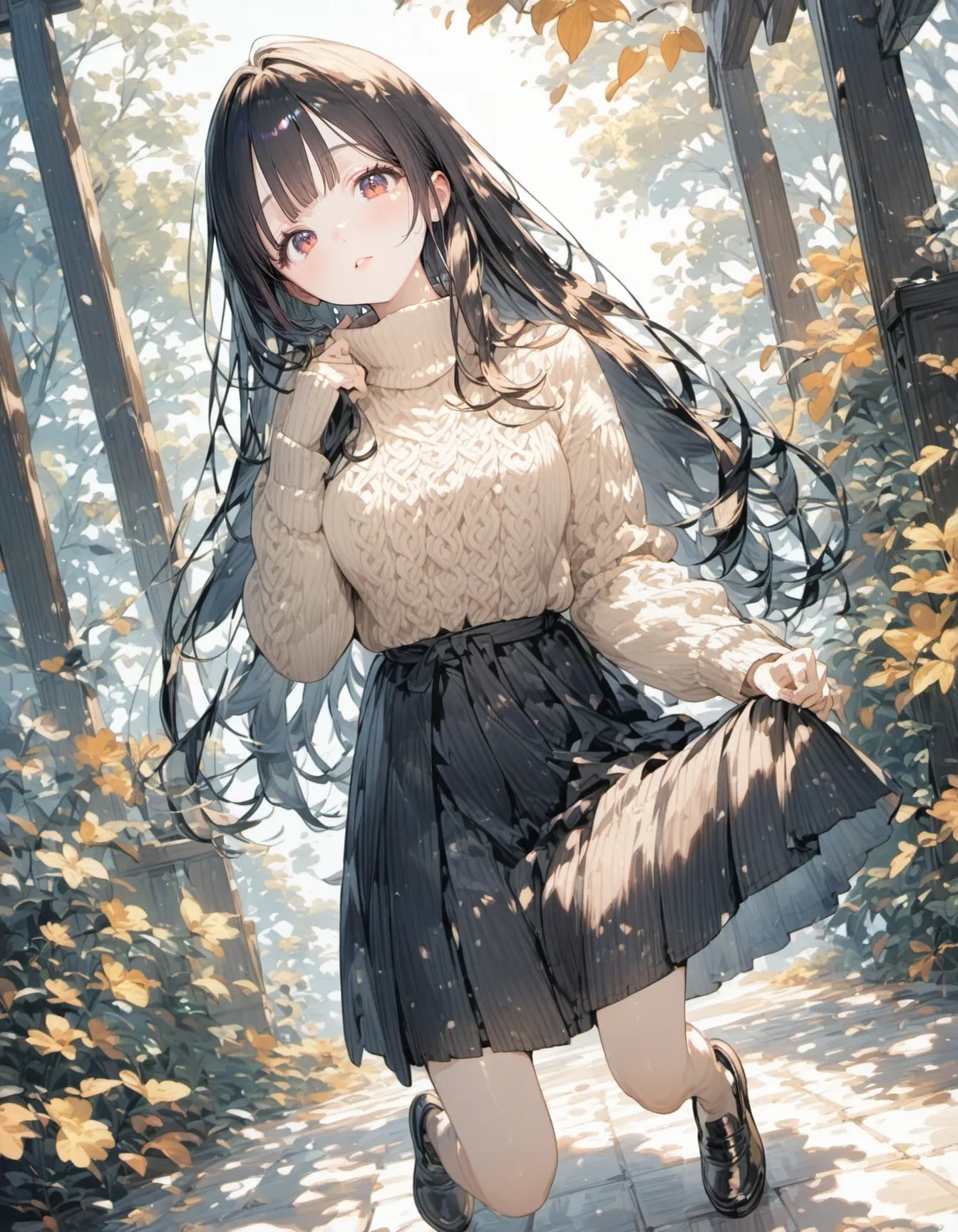 A Walk Through Golden Silence