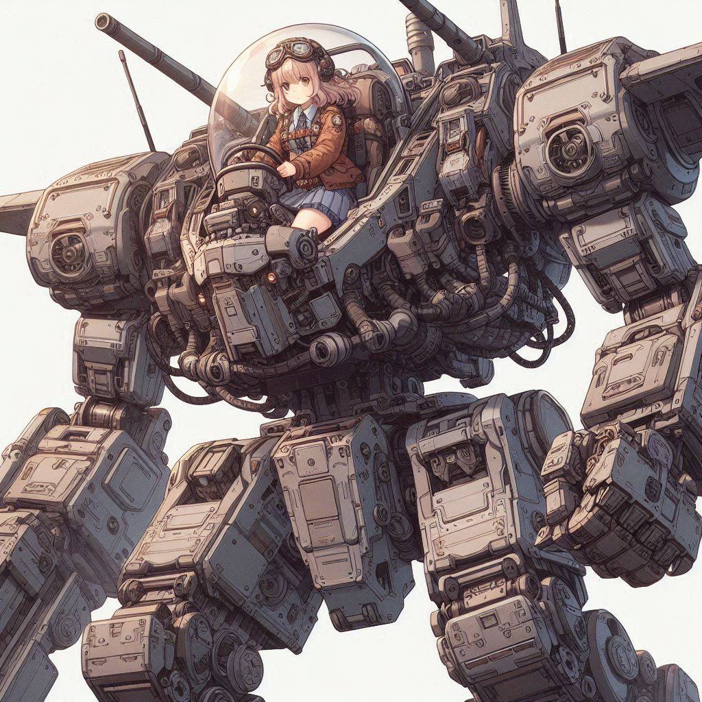 DALLでロボットとパイロット