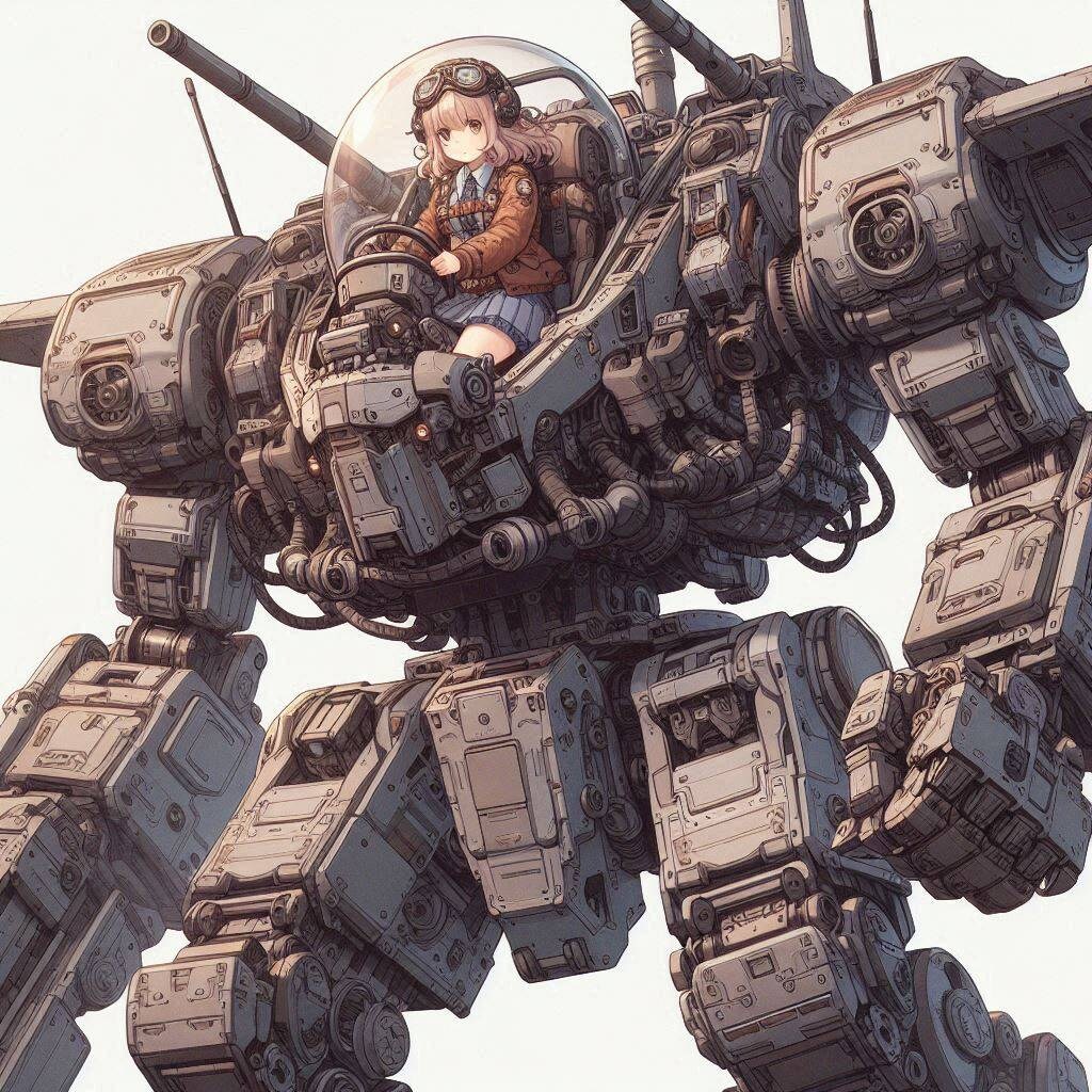 DALLでロボットとパイロット