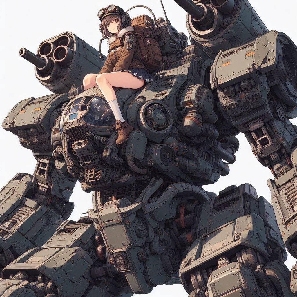 DALLでロボットとパイロット