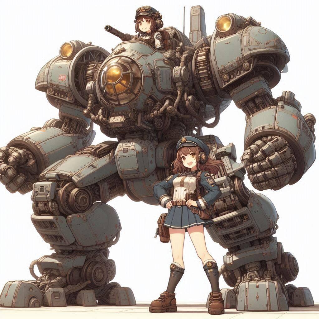 DALLでロボットとパイロット