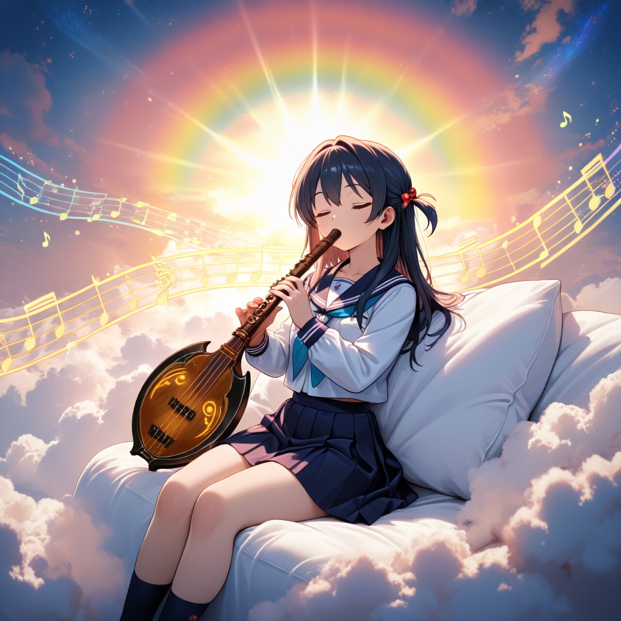 音のするイラスト