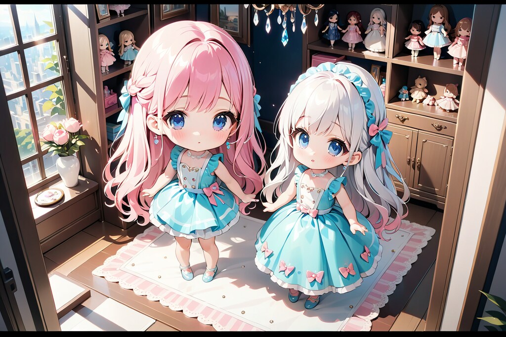 着せ替え人形が好きな女の子